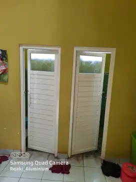 Pintu aluminium pintu kamar mandi aluminium