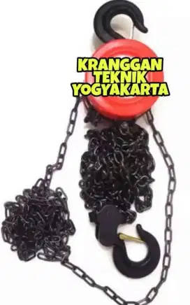 (KRANGGAN TEKNIK)aneka katrol utk angkat barang chain block tekel