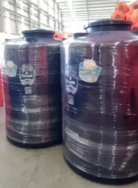 TANGKI AIR 5500 LT DAN 2200 LT WARNA BIRU / TANDON BUANA