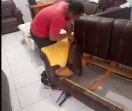 Ganti bahan sofa