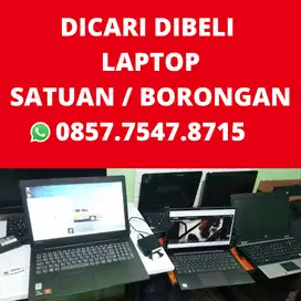 terima jual beli laptop second bekas dijemput