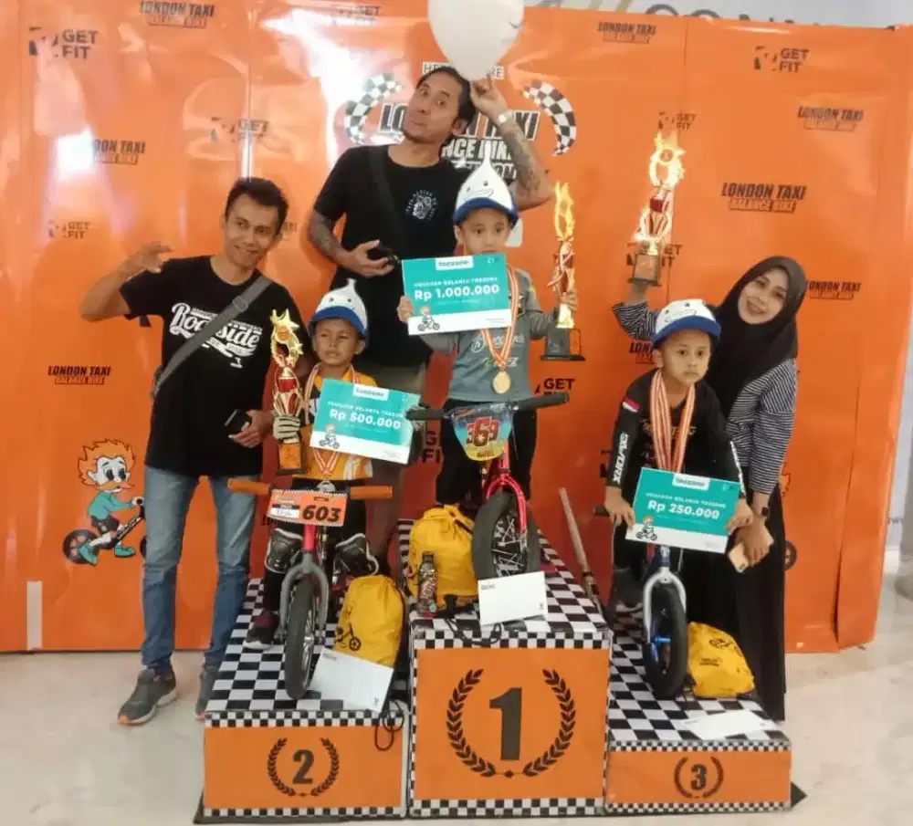 Sepeda balance bike (push bike)