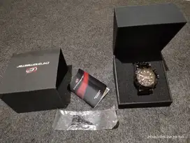 Jam Tangan Chronomaster Black Fullset