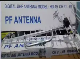 Pasang antena tv COD