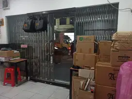 Pintu kaca double tebal frameless