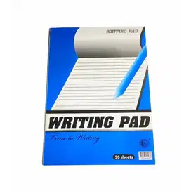 BUKU NOTES BERGARIS WRITTING PAD