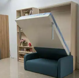 Tempat tidur lipat walbed Mhurpybed harga produsen
