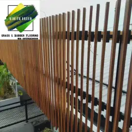 Kayu Decking Bengkirai untuk Pagar atau Lantai