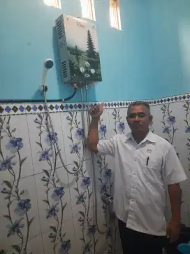Pemanas Air Gas 5detik
