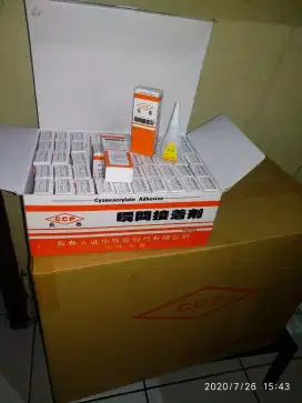 Lem CCP / Lem G /  Super Glue / Alteco / Cyanoacryla