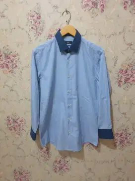 Mulus .authentic baju kemeja .shirt hugo boss size M