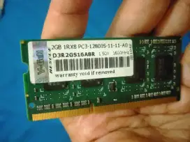 Ram laptop V-gen 2GB DDR3 12800