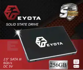 SSD EYOTA 256GB SATA III 2.5 6GB/S GARANSI RESMI Segel Baru