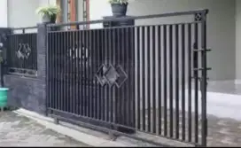 Pagar besi yang murah meriah