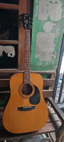 gitar akustik elektrik cort AD810 E NS original