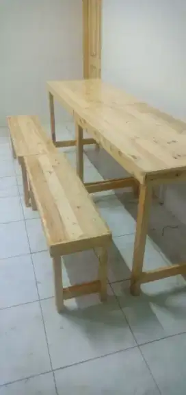Meja kursi warkop