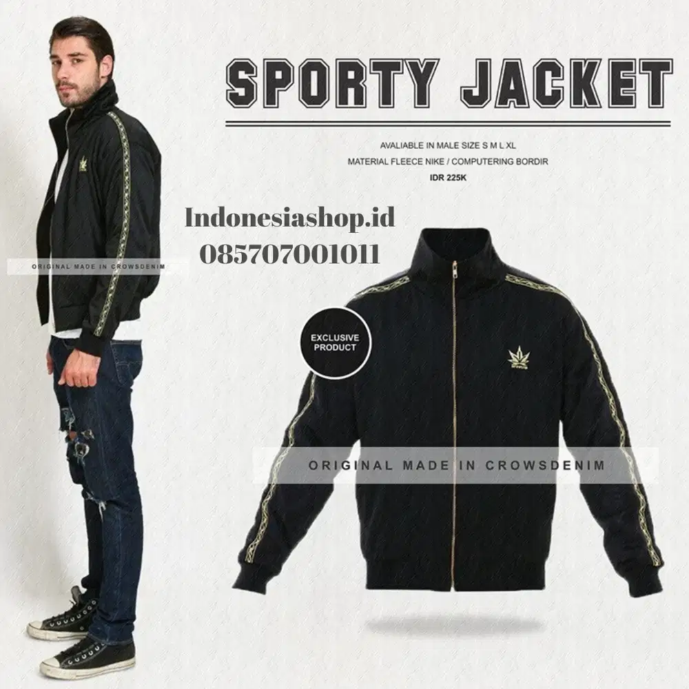Jaket Crows Zero Genji Sporty Edition