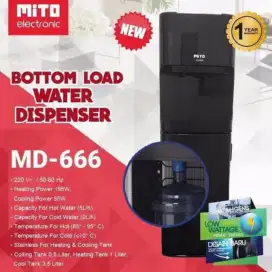 DISPENSER GALON BAWAH MITO 3 KRAN MD666