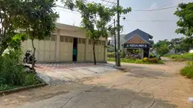 Jual ruko (3unit) di perempatan jalan villa asia bojonggede