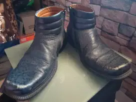 Sepatu pantofel kulit Asli
