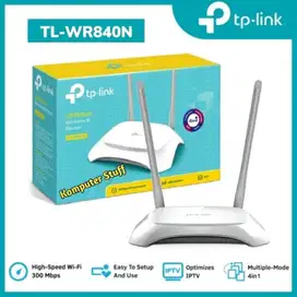 TP-Link TL-WR840N N300 Wi-Fi Router, Access Point Range Extender WISP