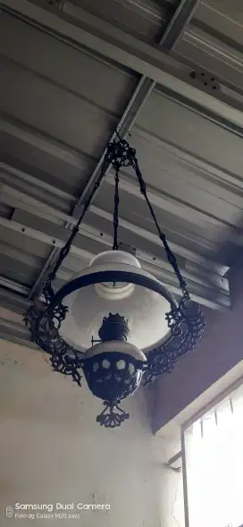 Lampu kerek antik orisinil lawas