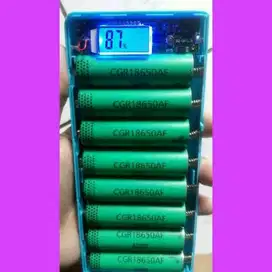 CASING Mesin Powerbank 2 USB =output 2A, FAST CHARGING WOW = 5-8 slot