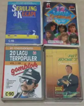 Koleksi Kaset Lawas Indonesia & Barat