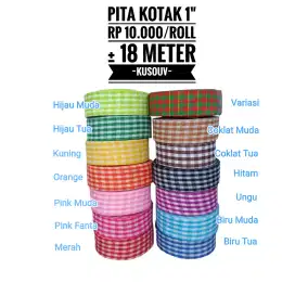 Pita Kotak-Kotak/Pita Polkadot