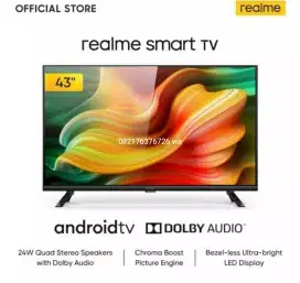 Realme Smart TV 43 Inch cash dan kredit