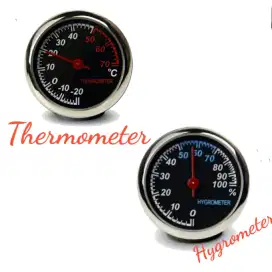 Hygrometer dan thermometer klasik