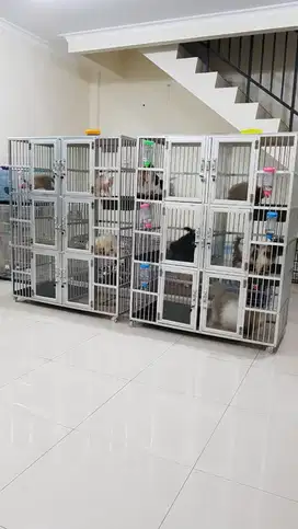 Kandang Kucing Alumunium