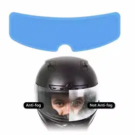 Anti Fog Helm Kaca Film Helm Sticker Kaca Helm Antifog Sticker Anti