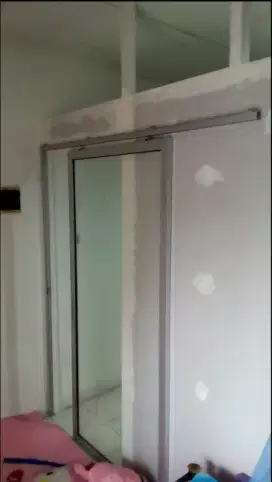 PINTU GESER ALUMINIUM paling MURAH di BEKASI