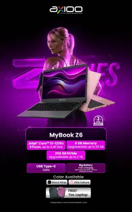 AXIOO Mybook Z6 (RAM 8GB/256GB NVMe) 14” FHD IPS - Windows 11 PRO ORI-