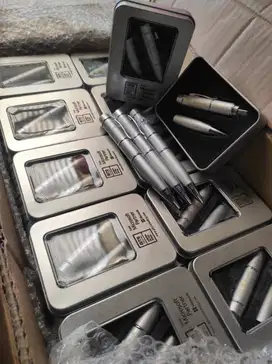 Souvenir Flashdisk Card Kartu Metal Kulit Kayu OTG Grafir Laser Print
