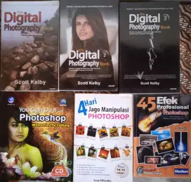 Buku² Foto THE DIGITAL PHOTOGRAPHY BOOK Jilid 1, 2 & 3 dll Mulus²