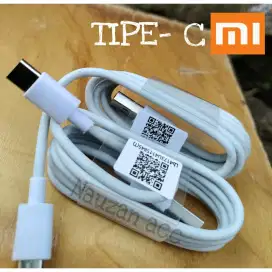Kabel data Xiaomi type C ori cabutan fast charging