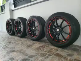 Velg Egois R18 + bonus ban Toyo 225/50/R18