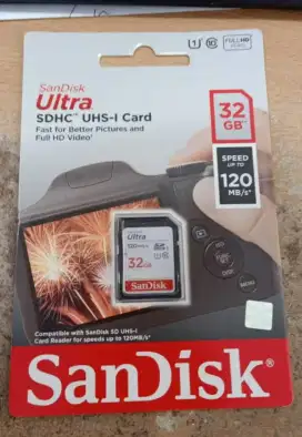 Memory Sandisk Sd Card 32 GB Sdhc Ultra