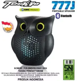 Free Ongkir Portable Speaker Owl