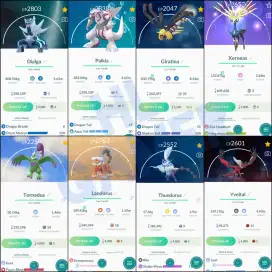 TRADE POKEMON GO LEGENDARY
