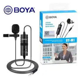 Microphone Mic Kamera HP Boya Mikrofon Smartphone Handphone BY-M1