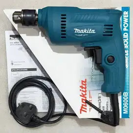 MAKITA M0600B Mesin Bor Listrik 10mm Tangan Kayu Besi Electric DrilL