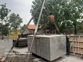 Septitank saptitank tandon air tanam beton cor