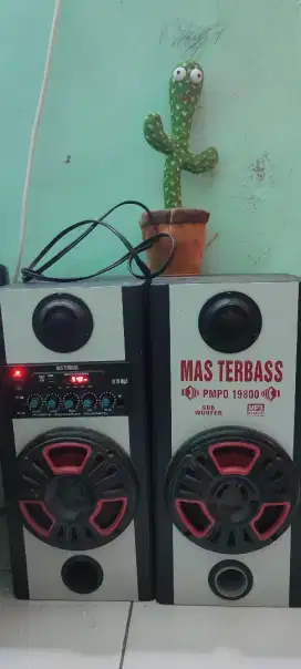 Speaker Aktif MASTERBASS Bisa Bluetooth