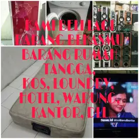 Kami Beli Perlengkapan usaha loundry anda, Hotel, warung, kantor, dll