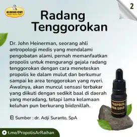 Propolis Trigona Gold Ar Raihan Honey