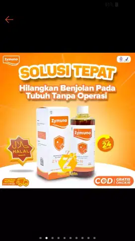 ZYMUNO - Madu Herbal terapi atasi benjolan , kanker, tumor