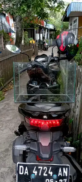 Aquarium 40x25x25 baru